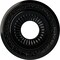 Ekena Millwork Lauren Ceiling Medallion (Fits Canopies up to 6 1/4"), 20 5/8"OD x 6 1/4"ID x 1 3/8"P, Black Pearl CM20LNBPS - alternate 1